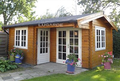 Blokhut Lugarde B24 - 400x500cm in 44mm