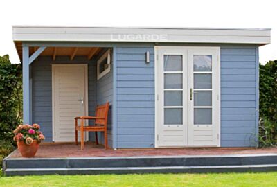 Lugarde tuinhuis PR16 - 300x480cm - 28mm