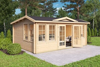 Recreatie blokhut Balmoral 44 - 530x380cm