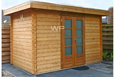 Woodpro houten garage Het Woold 27400 Deblokhut.nl
