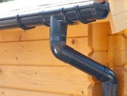 Dakgootset-PVC-antraciet